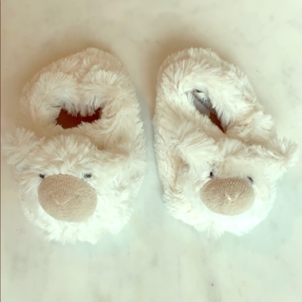 Pottery barn kids 6-12 months slippers
